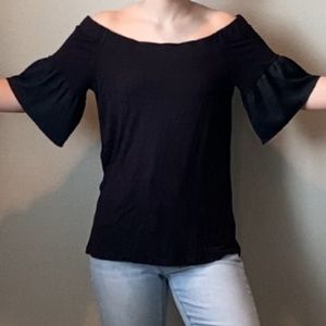 Off the shoulder Loft blouse